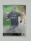 2025-26 Topps Finest UCC - Wesley Sneijder #BA-SN Green Refractor 11/99