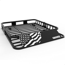 46" x 36" Universal Roof Rack Cargo Carrier Basket, 200 Lbs Capacity Rooftop