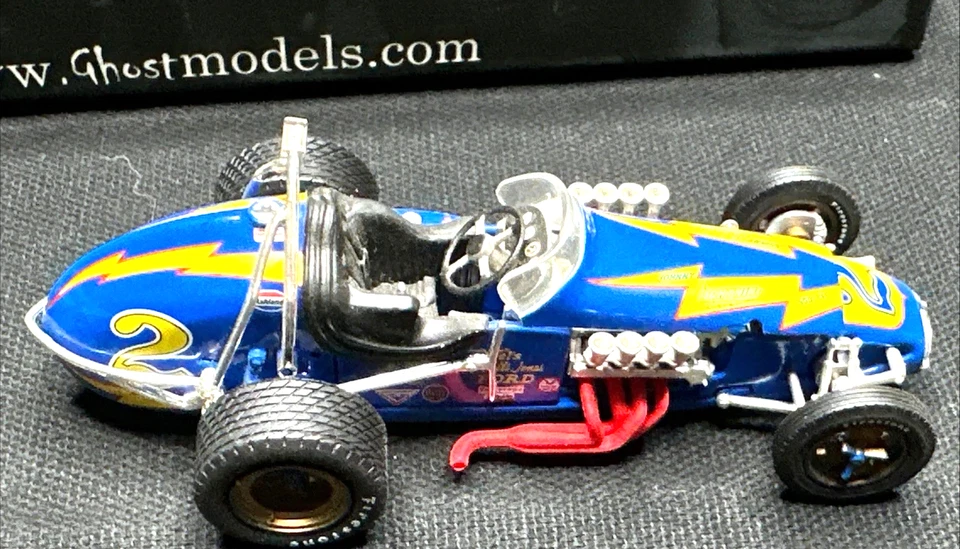 Dirt Champ Car Legends 70' Al Unser Sr 69' Foyt 74' Andretti 1/43 GMP 3 Diecast Foto 4 de 4