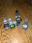 Lot Of 4 Vtg Timex Indigo Men’s Watches Atlantis 100 3 Need Batteries