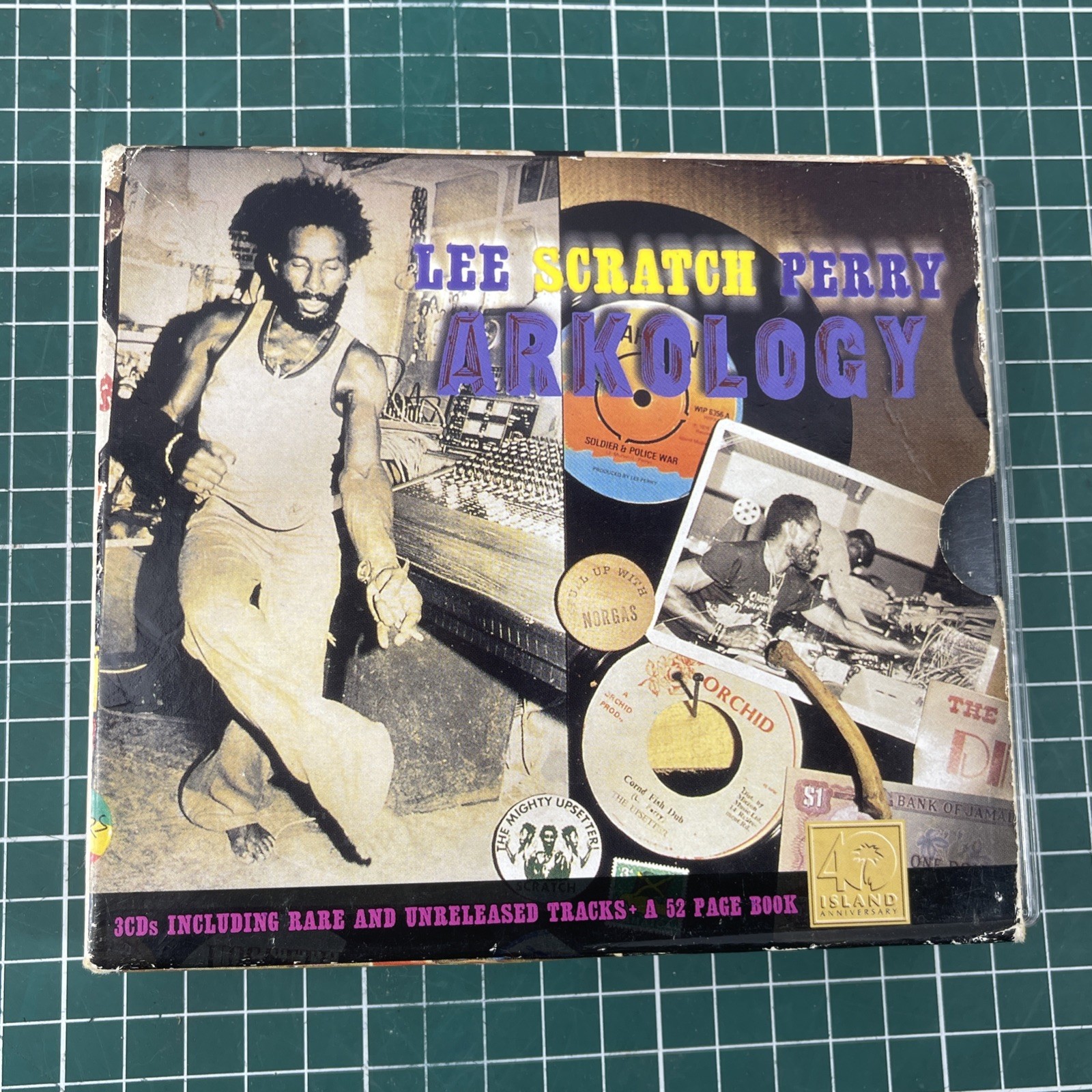 Lee 'Scratch' Perry: Arkology rare 3CD Set Album & Book