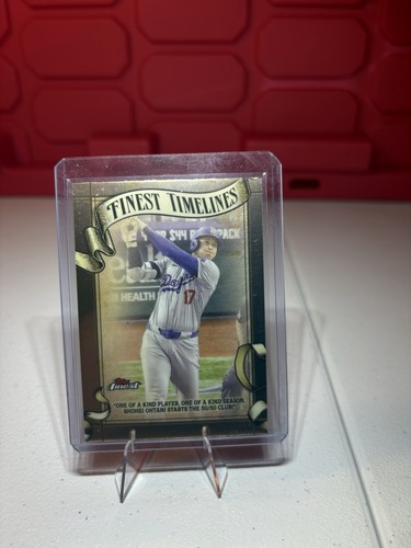 2025 Topps Finest - Finest Timelines Shohei Ohtani #FT-12