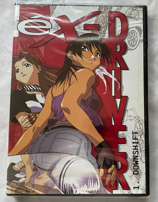 eX-Driver 1. Downshift DVD BRAND NEW SEALED 2002 Anime JP/ENG DUB ENG SUB