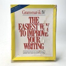 Reference Software Gram Ma Ik IV Version 2.0 DOS Vintage Computing