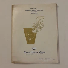 Vintage 1970s EAA Experimental Aircraft, Association Chapter 3 Long Island Lot