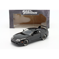 Toyota Supra 1995 Fast & Furious Black 1:24 Jada Toys Movie -D- Neues Modell