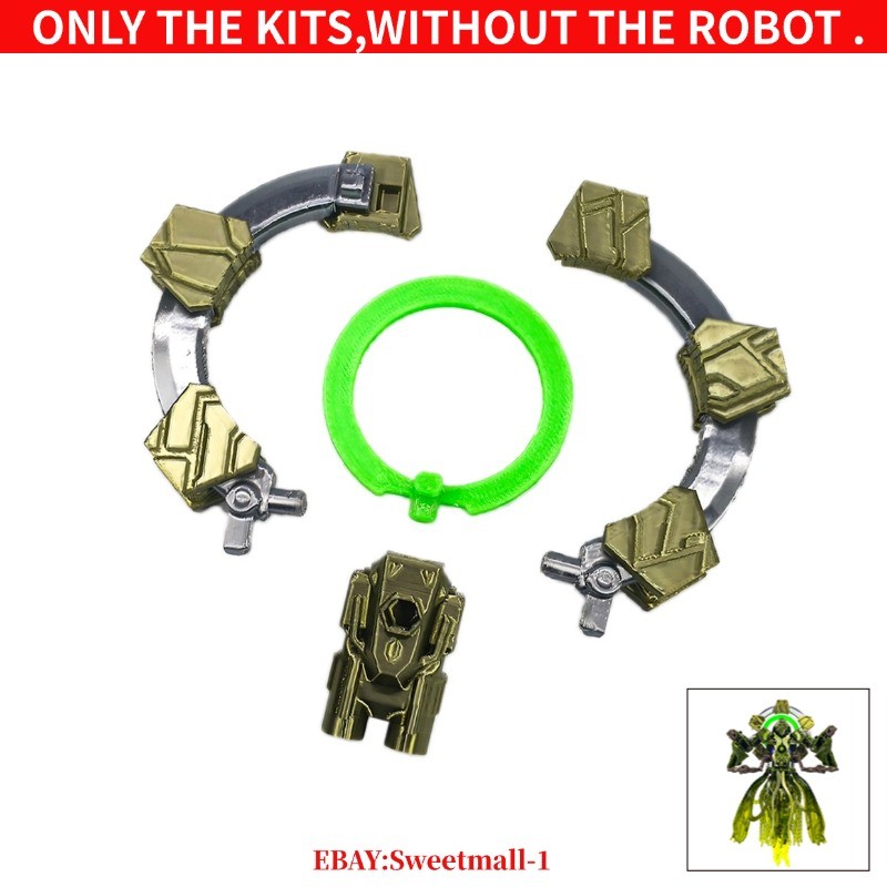 3D Printed Back Ring Weapon Upgrade Kit For AGE OF THE PRIMES QUINTUS PRIME