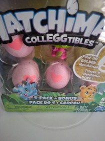 Spin Master Hatchimals Colleggtibles Season 2 4-Pack + Bonus Collectible Toy Set