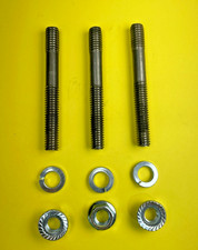 73-86 Chevy 38 454 305 350 Exhaust Flange Stud Nut Kit 3 14