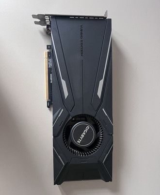 GIGABYTE NVIDIA RTX 2080 Ti blower edition HDMI DP USB-C tested