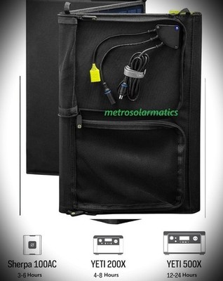 Goal Zero Nomad 50 Foldable Solar Panel Portable Charger Yeti 150, 400 Generator