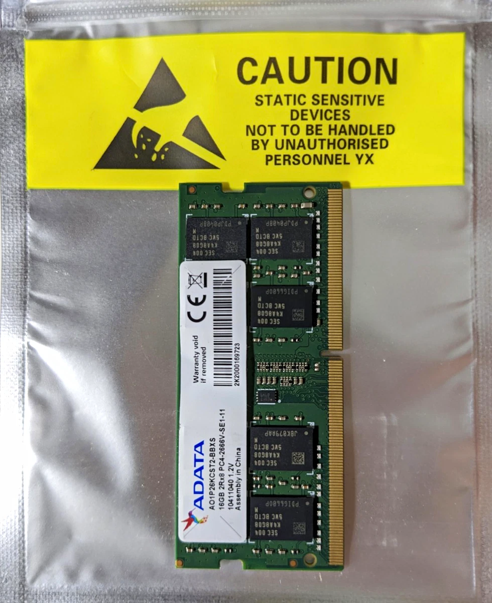 ADATA DDR4 SDRAM 16 GB Capacity per Module Memory (RAM) for sale