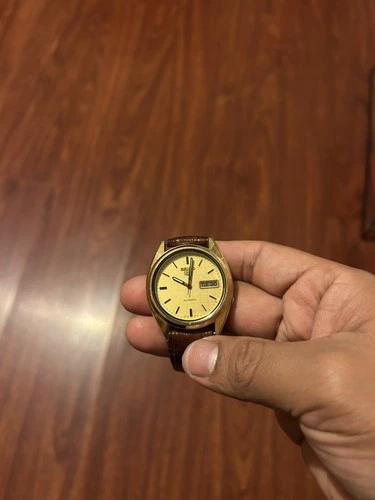 Seiko 5 Automatic 7009 Day/Date Vintage Men’s Watch Rare Running