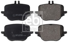 1x Febi Bilstein brake pad set, disc brake 0004204103 rear axle for C-CLA