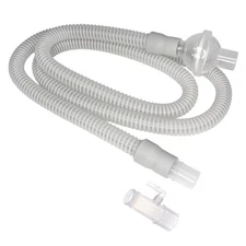 Cough Assist Circuit Set 6 foot Tube Bacteria Viral Filter, Oxygen Adapter, Conn