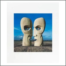 Pink Floyd Division Bell Stone Heads Ltd Edn 01 Print Signed Storm Thorgerson UK