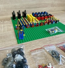 Lego Castle Ritter Konvolut Minifiguren Zubehör Waffen Pferde
