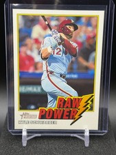 Kyle Schwarber 2026 Topps Heritage Raw Power #RP-KS - Philadelphia Phillies