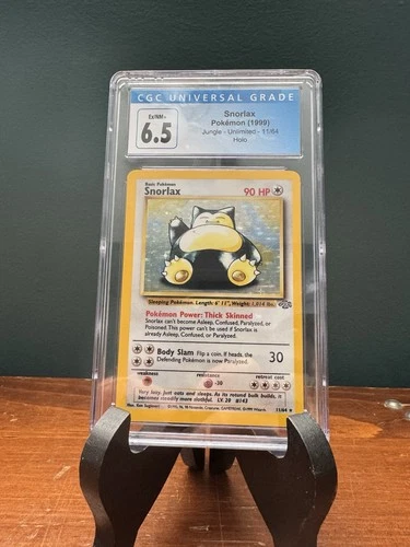 Pokémon TCG Snorlax Jungle 11/64 Holo Unlimited Holo Rare