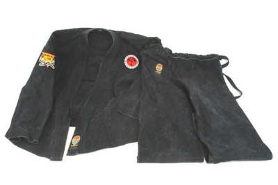 #ad #ad Pro Force Jacket And Pant Set Black Traditional 14 Oz Ultra Heavy Weight $30.15