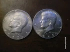 2 Kennedy 1/2 Dollar... 1968 and 1969