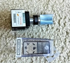 KEENTECH 3/4" (Dia.) Top Bearing Flush Trim Bit, Pattern Bit 1" (Depth), 1/2"