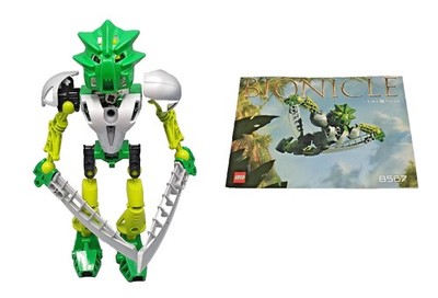  LEGO Bionicle Toa Nuva: 8567 Lewa Nuva mit Bauanleitung 
