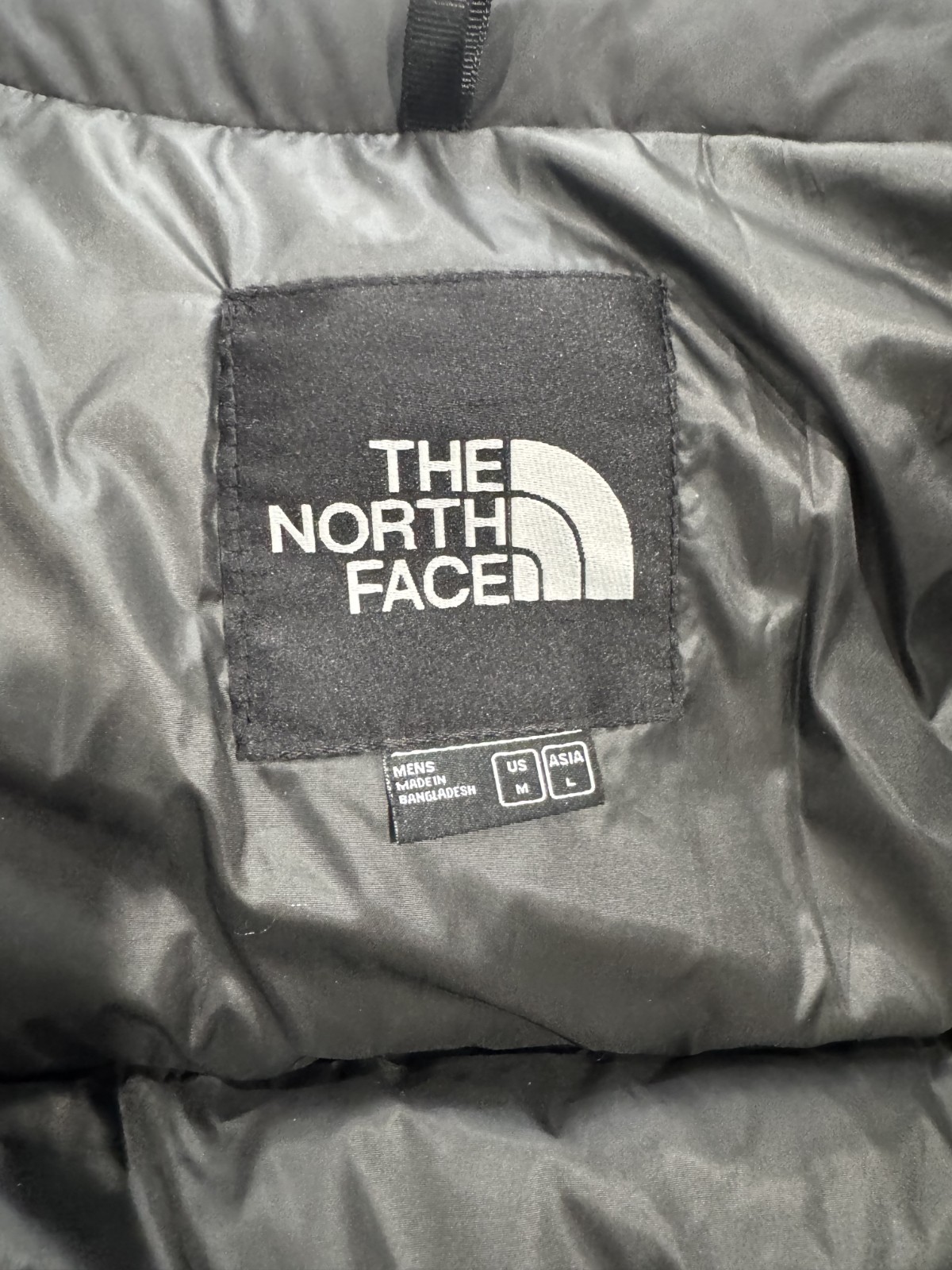 The North Face Men's 1996 Retro Nuptse Puffer 700 Black Size M š„FREE SHIPPINGš„ - product detail image 7