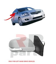 Für Toyota Avensis 06-08 Elektrischer Außenspiegel Heizung Blinker Rechts LHD