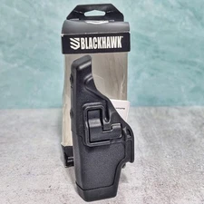 NEW BLACKHAWK LEVEL 2 DUTY HOLSTER FOR TASER X26 X-26  RIGHT 44H015BK-R RH READ