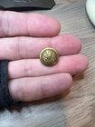 Civil War Staff Cuff Button with RMDC Horstmann Backmark