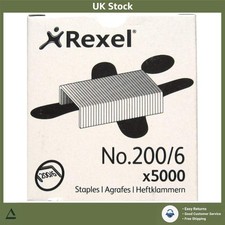 200/6 Staples 6mm - High Performance Fasteners 5000 Count