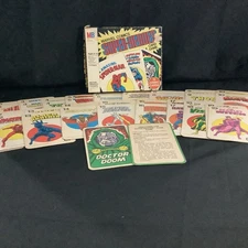 Vintage 1978 Marvel Comics Super-Heroes Card Game –Instruction Card Original Box