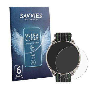 6x Schutzfolie für Amazfit Cheetah 2 Ultra Display Schutz Folie
