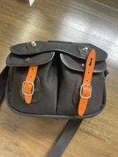 Billingham Hadley Small Black / orange Camera Bag (super rare Pedlars collab)