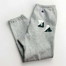 Vintage 80s Champion Reverse Weave Dartmouth Gusset Sweatpants Size Small Gray