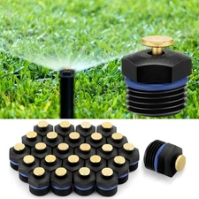 30 Pcs Sprinkler Nozzle 1/2 Inch Garden Misting Nozzles Adjustable 360 Degree La