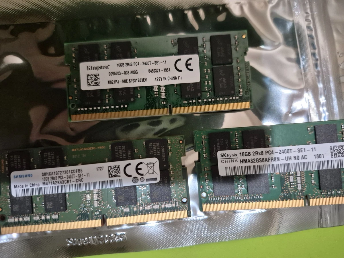 Kingston SO-DIMM Computer PC4-19200 (DDR4-2400) Bus Speed Memory