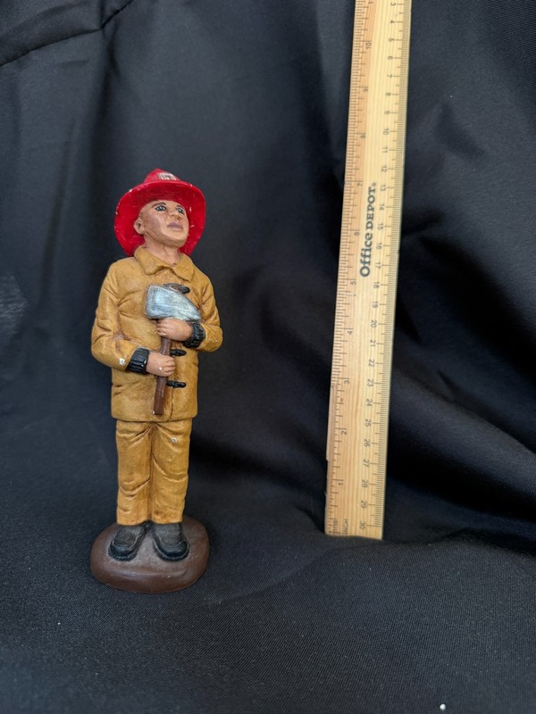 Firefighter Statue Collectible