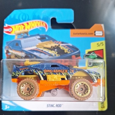  Hot Wheels Sting Rod 5/5 Dino Riders Treasure Hunt Neu in OVP 2019