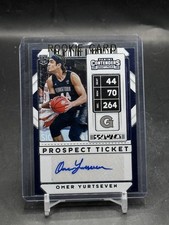 2020 Panini Contenders Draft Picks Prospect Ticket Omer Yurtseven #100 Auto