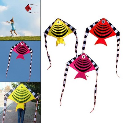 Fish Kite Outdoor Entertainment Sports Leicht zu fliegender Einleiner-Drachen