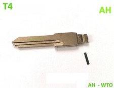 Ersatz Klappschlüssel Rohling AH für T4 Schlüsselbart Bart HU49 Schlüssel blade