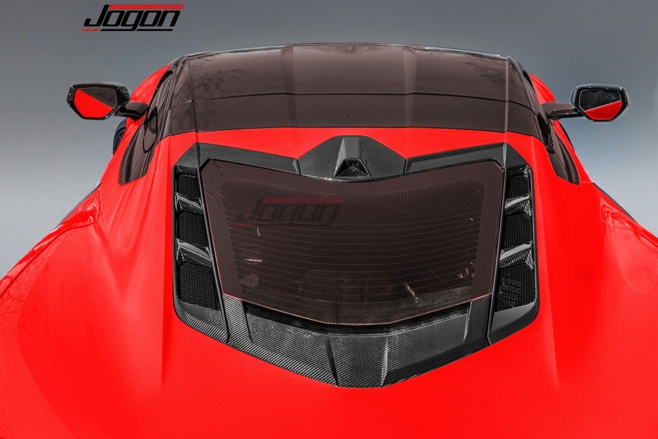 Carbon Roof Window Hatch Vent Cover For Corvette C8 Stingray Coupe Z51 ...