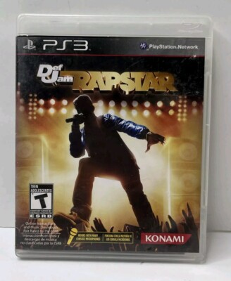 Def Jam Rapstar (Sony PlayStation 3, PS3, 2010) w/ Manual Included 