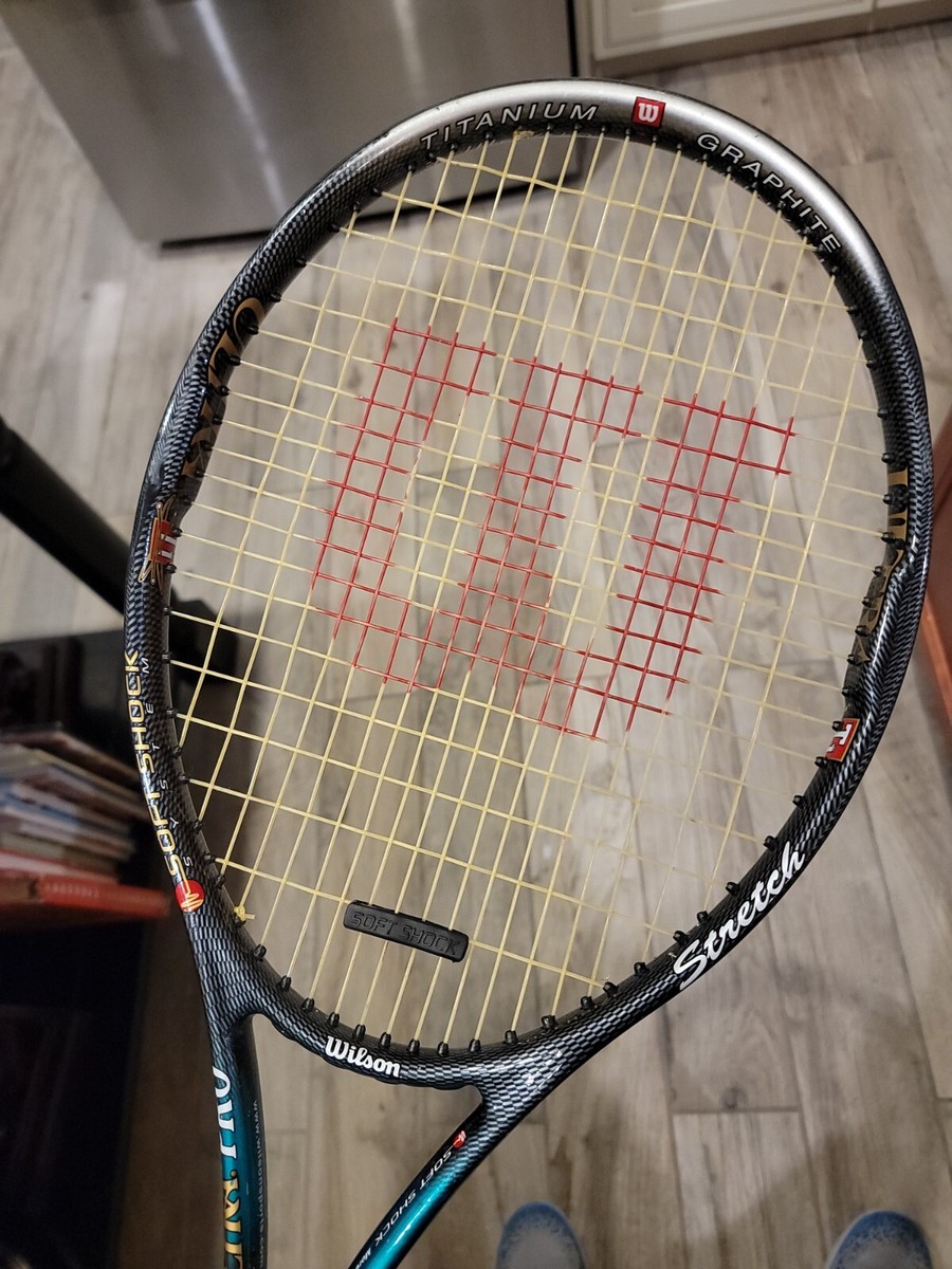 Raquette Tennis Wilson Soft Shock Ultra Pro Titanium Graphite Raquette Tennis Wilson Soft Shock Ultra Pro Titanium Graphite