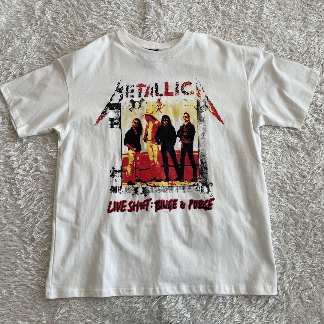 GIANT メタリカ BINGE & PURGE Tシャツ ヴィンテージ M GIANT メタリカ BINGE & PURGE Tシャツ ヴィンテージ M
