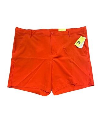 Men's Big Hybrid Resort Shorts 7'' - All in Motion Orange 2XL