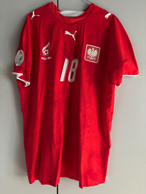 Original PUMA POLEN Poland Polska Nationaltrikot Trikot Shirt 18 EURO 2008 XL