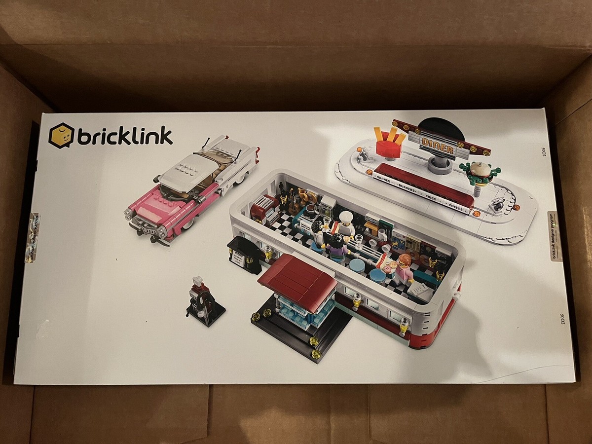 LEGO 910011 BrickLink Designer Program 3 1950's Retro Diner Cafe